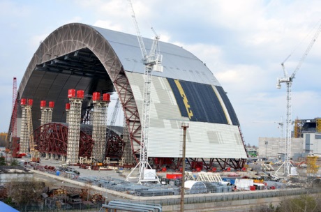 Chernobyl arch movement 460 (ChNPP)